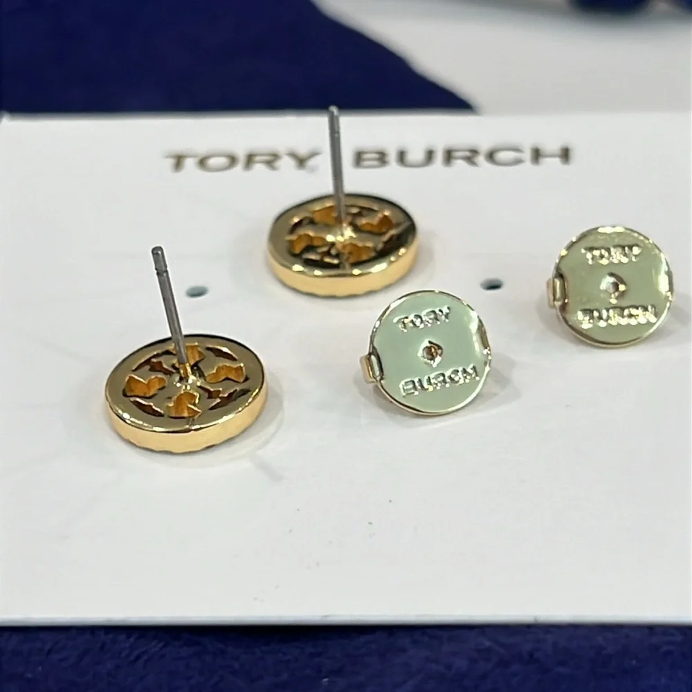 Tory Burch Gold Stud Earrings